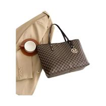 Bolsa De Ombro De Luxo De Grande Capacidade Com Estampa De Letras Para Viajantes Bolsa De Ombro De Luxo De Grande Capacidade Com Estampa De Letras Para Viajantes