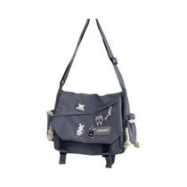 Bolsa De Ombro De Nylon De Grande Capacidade, Bolsa Retro Transversal Para Mulheres, Bolsa De