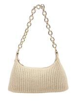 Bolsa de ombro de palha Verdusa cor apricot 25 x 12 x 8 cm Bolsa de ombro de palha Verdusa cor apricot 25 x 12 x 8 cm