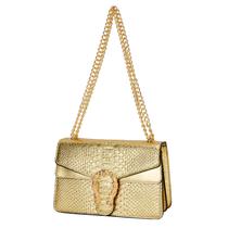 Bolsa de ombro DEEPMEOW Leather Fashion Crossbody Snake Print Bolsa de ombro DEEPMEOW Leather Fashion Crossbody Snake Print
