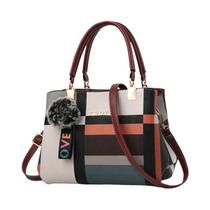 Bolsa De Ombro Elegante Para Mulheres Em Couro PU Designer, Bolsa Mensageira Com Alça Superior