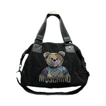 Bolsa De Ombro Elegante Para Mulheres Em Forma De Urso De Pelúcia Com Diamantes Grande Capacidade Bolsa De Ombro Elegante Para Mulheres Em Forma De Urso De Pelúcia Com Diamantes Grande Capacidade