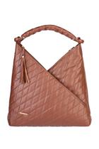 Bolsa de ombro em couro matelassê Carmen Bolsa de ombro em couro matelassê Carmen