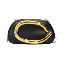 Bolsa De Ombro Em Couro PU Para Mulheres Com Alça Removível Para Casamento E Festa, Clutch Bolsa De Ombro Em Couro PU Para Mulheres Com Alça Removível Para Casamento E Festa, Clutch