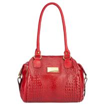 Bolsa de ombro em couro Simone