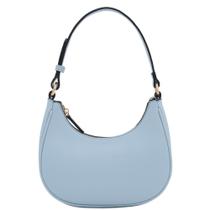 Bolsa de ombro FashionPuzzle Small Crescent Light Blue Bolsa de ombro FashionPuzzle Small Crescent Light Blue