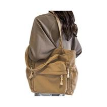 Bolsa De Ombro Feminina Casual De Veludo Com Vários Bolsos, Bolsa De Viagem De Cor Sólida Bolsa De Ombro Feminina Casual De Veludo Com Vários Bolsos, Bolsa De Viagem De Cor Sólida
