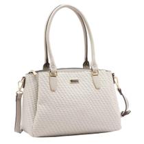 Bolsa de Ombro Feminina Chenson Cinza 3484610