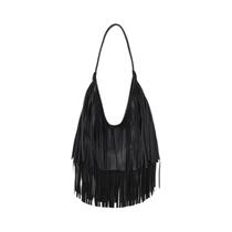 Bolsa De Ombro Feminina Com Franjas Longas, Moda Casual Em Couro PU Macio, Bolsa Tote Hobo Bolsa De Ombro Feminina Com Franjas Longas, Moda Casual Em Couro PU Macio, Bolsa Tote Hobo
