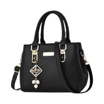 Bolsa de Ombro Feminina de Couro Casual - Grande Capacidade