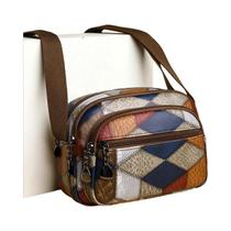 Bolsa De Ombro Feminina De Couro PU De Cor Sólida, Grande Capacidade, Bolsa Transversal, Bolsa Tote