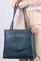 Bolsa de ombro feminina em couro Abigail
