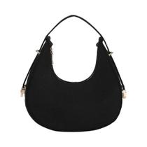 Bolsa De Ombro Feminina Em Feltro Com Estampa De Crocodilo, Bolsas Simples E Elegantes Para Mulheres