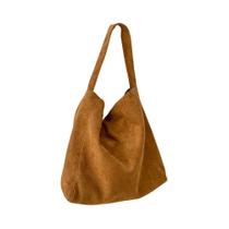 Bolsa de Ombro Feminina em Tweed - Grande Capacidade e Estilo Casual