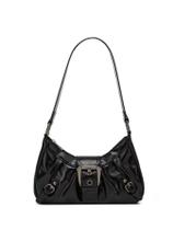 Bolsa De Ombro Feminina Estilo Retrô Y2K Com Plissado E Rebites, Bolsa De Axila Moderna E Descolada