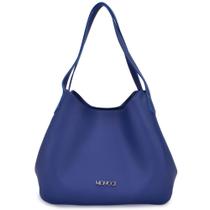 Bolsa de ombro feminina grande forrada fechamento de zíper alça reforçada preta caramelo Moncci