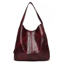 Bolsa de Ombro Feminina material ecológico 3 Compartimentos Bolsa de Ombro Feminina material ecológico 3 Compartimentos