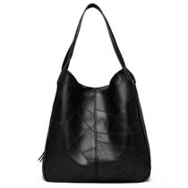 Bolsa de Ombro Feminina material ecológico 3 Compartimentos Bolsa de Ombro Feminina material ecológico 3 Compartimentos