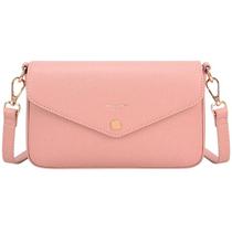 Bolsa de Ombro Feminina Rosa David Jones - Modelo CM6120B