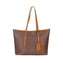 Bolsa de Ombro Feminina Tote Monograma BG Marrom Bolsa de Ombro Feminina Tote Monograma BG Marrom