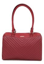 Bolsa De Ombro Feminina Vinho BG72079 Gash