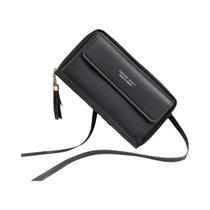 Bolsa De Ombro Grande De Cor Sólida, Moda Simples, Bolsa Horizontal Para Celular Para Mulheres 2024