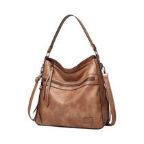 Bolsa De Ombro Grande De Couro Feminina, Bolsas De Designer Para Viagens E Fins De Semana Ao Ar