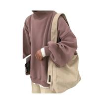 Bolsa De Ombro Grande Em Corduroy Para Mulheres, Sacola De Algodão Reutilizável Para Compras E