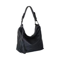 Bolsa De Ombro Grande Em Couro Legítimo Vermelho Com Franjas Para Mulheres, Bolsa De Compras Diária,