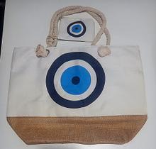 Bolsa De Ombro Grande Olho Grego