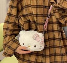 Bolsa De Ombro Hello kitty Pequena Infantil