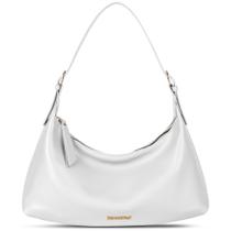 Bolsa de ombro Hobo Montana West MWC-073OW de material vegano branca Bolsa de ombro Hobo Montana West MWC-073OW de material vegano branca