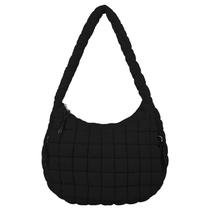 Bolsa de ombro Iqimott acolchoada Puffer Tote de nylon para mulheres