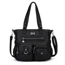 Bolsa de ombro KL928, bolsas grandes para mulheres, bolsas pretas Bolsa de ombro KL928, bolsas grandes para mulheres, bolsas pretas