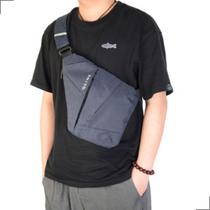 Bolsa de Ombro Larga Masculino e Feminino Unissex Pochete de Lado Shoulder Bag Mini Bolsinha - Fuseco