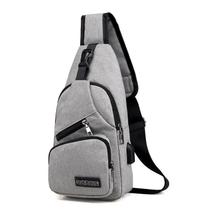 Bolsa de Ombro Masculina Casual - Pequena Crossbody para Celular e Objetos Pessoais