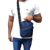 bolsa de ombro masculina pochete lateral transversal moda