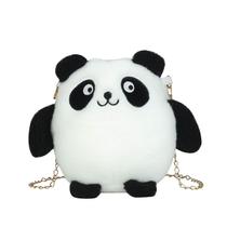 Bolsa de ombro Messenger Fatty Funny Panda para uso diário Bolsa de ombro Messenger Fatty Funny Panda para uso diário