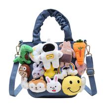 Bolsa de ombro Messenger Patchwork Astronaut Daily 380g
