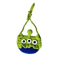 Bolsa de ombro Messenger tricotada Alien Daily Cross Body