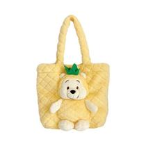 Bolsa de Ombro Miniso com Boneca de Pelúcia - Ursa e Morango (2024)