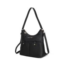 Bolsa de ombro MKF Collection Harper Vegan Leather Color Block