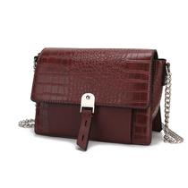 Bolsa de Ombro MKF Collection Hope - Couro Vegan Croco