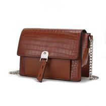 Bolsa de ombro MKF Collection Hope Crocodile Vegan Leather