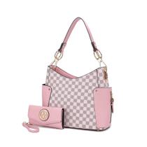 Bolsa de ombro MKF Collection Penelope Circular Print Feminina