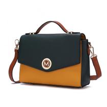 Bolsa de ombro MKF Collection Zayla Color Block Vegan Leather