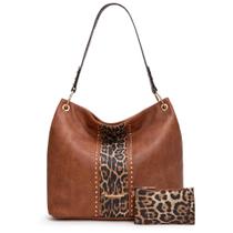 Bolsa de ombro Montana West MWC-1031BR-LP Cow Print para mulheres Bolsa de ombro Montana West MWC-1031BR-LP Cow Print para mulheres