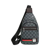 Bolsa De Ombro Multifuncional Casual Masculina Com Abertura Para Fones De Ouvido, Bolsa Transversal Bolsa De Ombro Multifuncional Casual Masculina Com Abertura Para Fones De Ouvido, Bolsa Transversal
