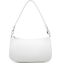 Bolsa de ombro NIUEIMEE ZHOU Small Crossbody Leather White Bolsa de ombro NIUEIMEE ZHOU Small Crossbody Leather White