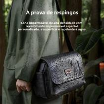 Bolsa de ombro para câmera LLano à prova d'água para câmera SLR/DSLR sem espelho e lentes Bolsa de ombro para câmera LLano à prova d'água para câmera SLR/DSLR sem espelho e lentes